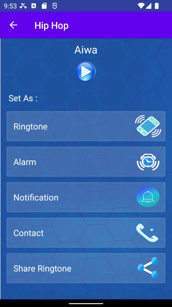Arabic sound ringtone screenshot